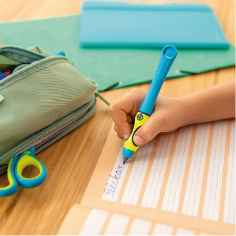 Pióro kulkowe Dla Praworęcznych Griffix neon fresh blue Pelikan (400191571)