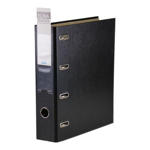 Segregator dźwigniowy podwójny mechanizm RADO A4 75mm czarny Elba (100551851)