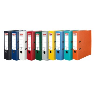 Segregator dźwigniowy Q. file Standard 0011167079 A4 80mm biały Herlitz (300023532)