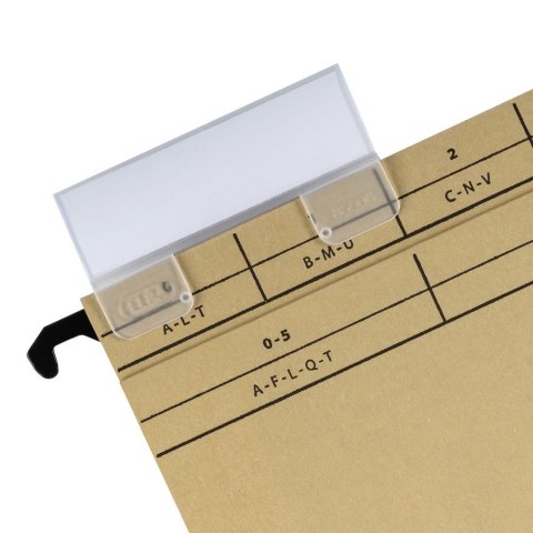 Skoroszyt Vertic Ultimate wiszący A4 brązowy karton 230g Elba (100081039)