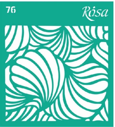 Szablon Rosa Liście (nr.76) Szablon Rosa Liście (nr.76)