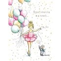 Kartka składana B6 Baletnica B6 Henry (5907465668378)
