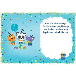 Kartka składana A6 KARNET B6 5 ZWIERZAKI Henry (5905701485307)