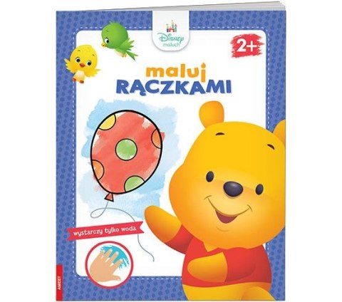 Książka dla dzieci Ameet Disney Maluch. Maluj Rączkami (MWR 9207) Książka dla dzieci Ameet Disney Maluch. Maluj Rączkami (MWR 9207)