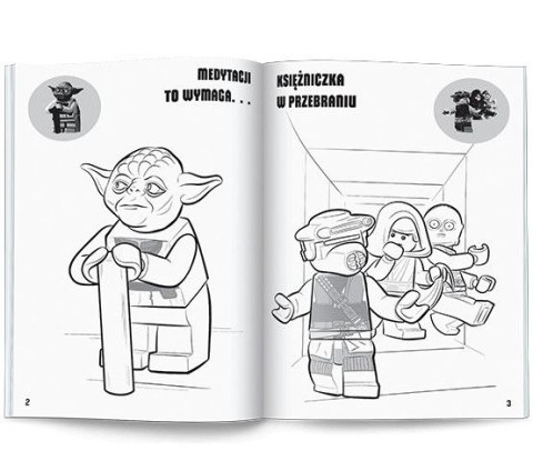Książka dla dzieci Ameet LEGO® Star Wars™. Kolorowanka z Naklejkami (NA 6303) Książka dla dzieci Ameet LEGO® Star Wars™. Kolorowanka z Naklejkami (NA 6303)