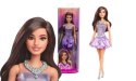Lalka Barbie Fashionistas brązowe włosy, cekinowa sukienka [mm:] 290 (HYT92)