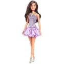 Lalka Barbie Fashionistas brązowe włosy, cekinowa sukienka [mm:] 290 (HYT92)