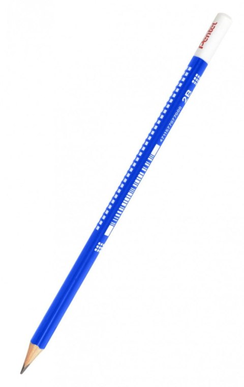Ołówek Pentel trójkątny drewniany 2B (CB60T-2B) Ołówek Pentel trójkątny drewniany 2B (CB60T-2B)