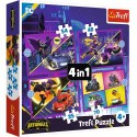 Puzzle Poznaj Batwheels 4w1 el. Trefl (34658)