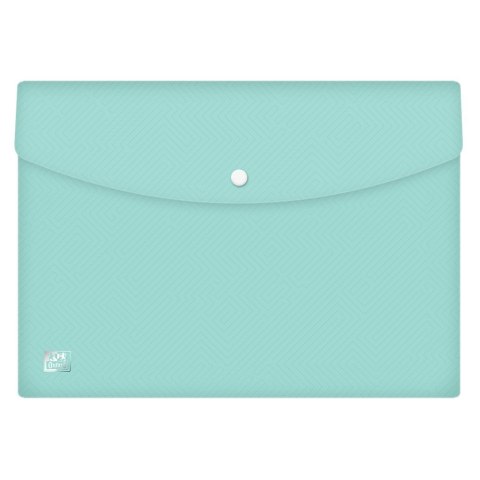 Teczka plastikowa na zatrzask Urban kopertowa pastel A4 mix 300 mic. Oxford (400187613)