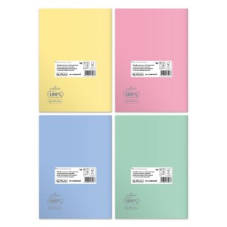 Zeszyt B5 Colors ECO 9565284 60k. krata Herlitz (400198134)