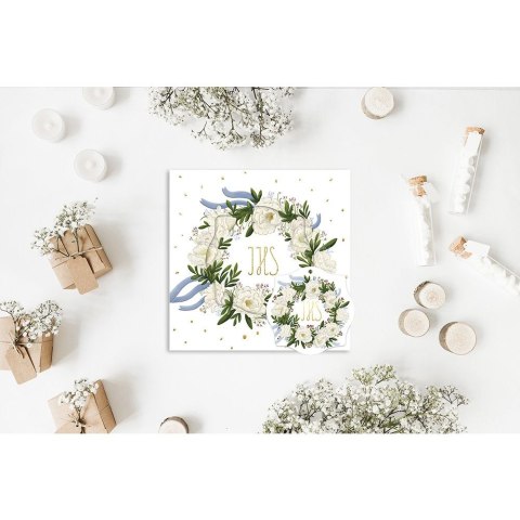 Kartka składana KARNET KW WZ IHS Z WIANUSZKIEM kw Henry (5907465667517)