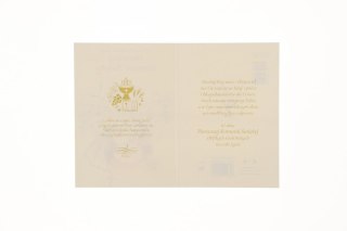 Kartka składana Laurka C6 komunia C6 [mm:] 114x162 Pol-mak