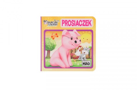 Książeczka edukacyjna Niko bajeczki z zagrody. prosiaczek Książeczka edukacyjna Niko bajeczki z zagrody. prosiaczek