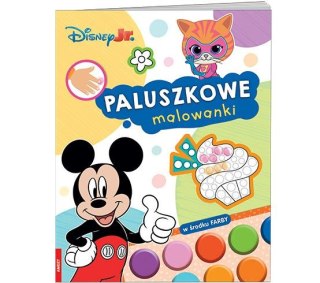 Książka dla dzieci Disney Junior Paluszkowe Malowanki Ameet (PAL-9101)