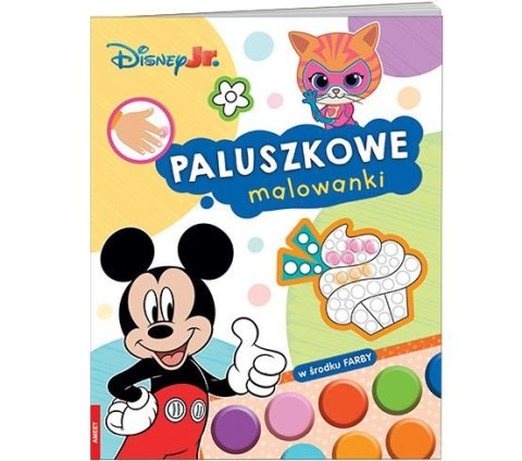 Książka dla dzieci Ameet Disney Junior Paluszkowe Malowanki (PAL-9101) Książka dla dzieci Ameet Disney Junior Paluszkowe Malowanki (PAL-9101)