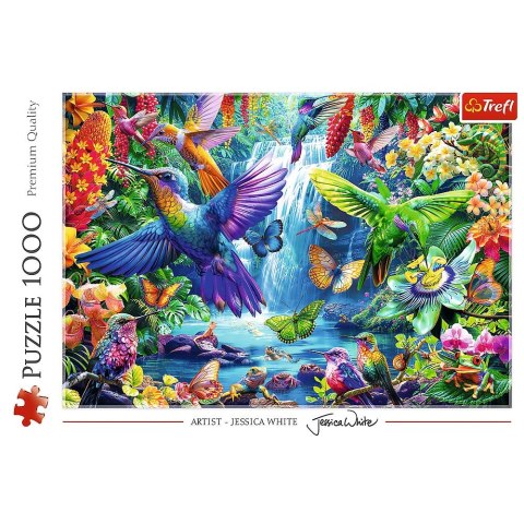 Puzzle Trefl Kolibry w tropikach 1000 el. (10880) Puzzle Trefl Kolibry w tropikach 1000 el. (10880)