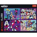 Puzzle Trefl Myszka Miki 4x250 el. (13308) Puzzle Trefl Myszka Miki 4x250 el. (13308)