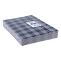 Teczka kartonowa na gumkę w kratę A4 mix 320g Office Products (21191341-99)