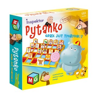 Gra edukacyjna Inspektor Pytanko Gdzie jest tygrysek ? Multigra