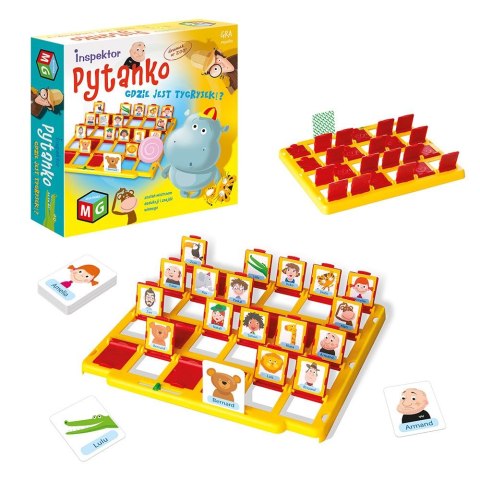 Gra edukacyjna Multigra Inspektor Pytanko Gdzie jest tygrysek ? Gra edukacyjna Multigra Inspektor Pytanko Gdzie jest tygrysek ?