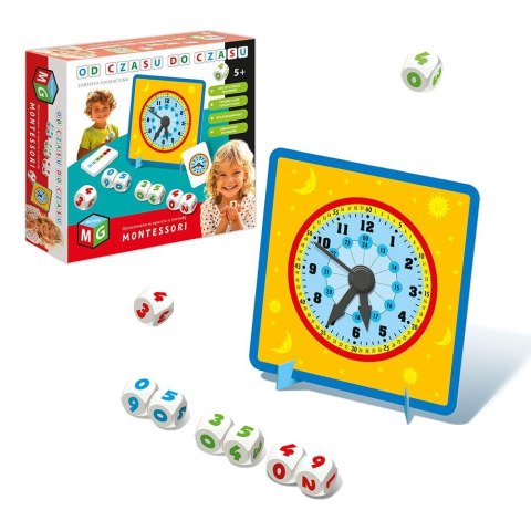 Gra edukacyjna Multigra MONTESSORI OD CZASU DO CZASU - NAUKA CZASU Gra edukacyjna Multigra MONTESSORI OD CZASU DO CZASU - NAUKA CZASU