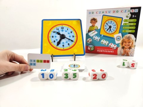 Gra edukacyjna Multigra MONTESSORI OD CZASU DO CZASU - NAUKA CZASU Gra edukacyjna Multigra MONTESSORI OD CZASU DO CZASU - NAUKA CZASU