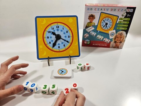 Gra edukacyjna Multigra MONTESSORI OD CZASU DO CZASU - NAUKA CZASU Gra edukacyjna Multigra MONTESSORI OD CZASU DO CZASU - NAUKA CZASU