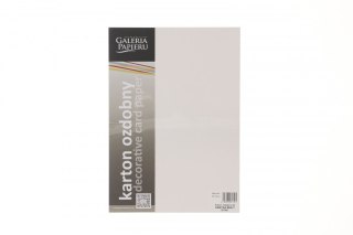 Papier ozdobny A4 Krata biały [mm:] 210x297 Argo (201621)