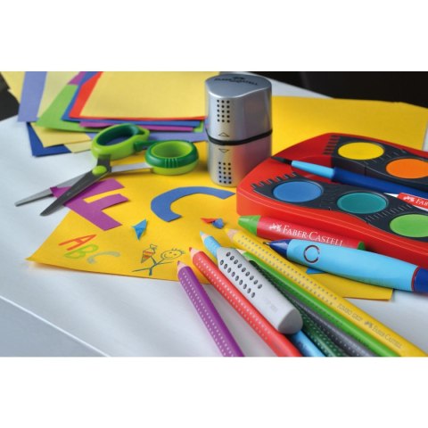 Temperówka Grip 2001 szary plastik Faber Castell (183800)