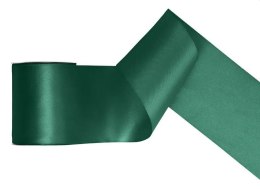Wstążka Titanum Craft-Fun Series satynowa 100x25 [mm x m] zielony butelkowy (TS100-012B)