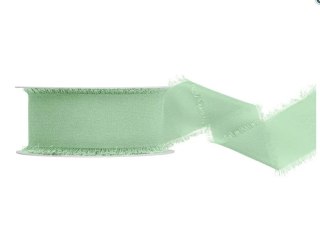 Wstążka Craft-Fun Series szyfonowa strzępiona 40x10 [mm x m] szałwiowy Titanum (WJ40-10-109)