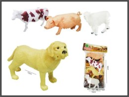 Figurka Hipo Zwierzęta domowe 4 szt 12-14cm (H13809)