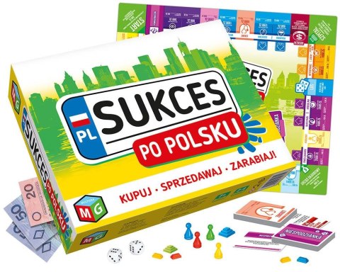 Gra planszowa Multigra SUKCES PO POLSKU Gra planszowa Multigra SUKCES PO POLSKU