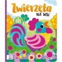Książka dla dzieci Zwierzęta na wsi. Książeczka z miękkim filcem Książka dla dzieci Zwierzęta na wsi. Książeczka z miękkim filcem