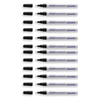 Marker olejowy wkład czarny 1,0mm okrągła końcówka Munhwa (8801006713374)