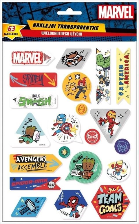 Naklejka na zeszyt Avengers Beniamin (0972)