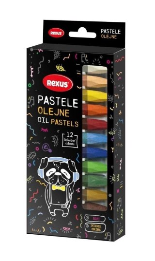 Pastele olejne rexus teens 12 kol. Rexus