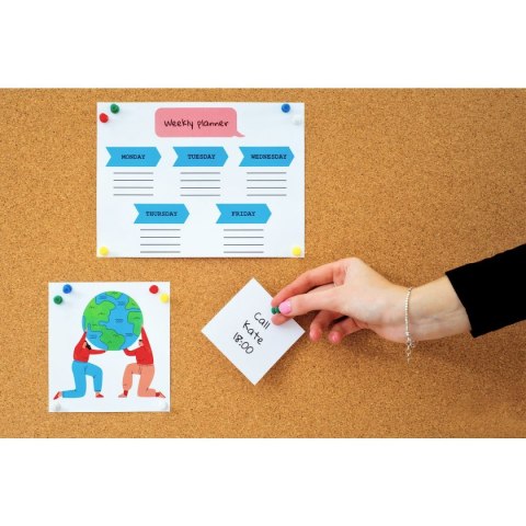 Tablica korkowa w drewnianej ramie [mm:] 900x600 Memoboards (TC96)