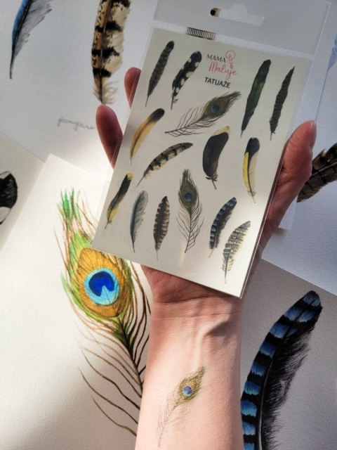 Tatuaż pióra