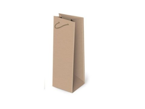 Torba prezentowa Paw na butelkę szara [mm:] 120x370x 110 (P-W1)