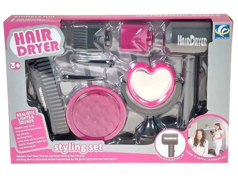 Zestaw piękności z suszarką na baterie Adar (601086)