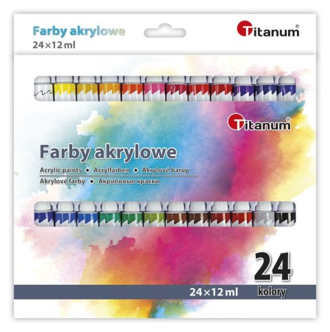 Farba akrylowa Titanum kolor: mix 12ml (04230373) Farba akrylowa Titanum kolor: mix 12ml (04230373)