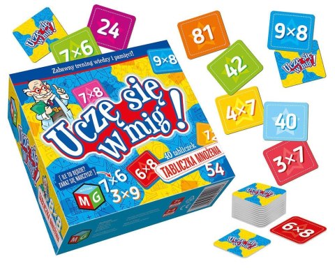 Gra edukacyjna Multigra TABLICZKA MNOŻENIA - UCZĘ SIĘ W MIG Gra edukacyjna Multigra TABLICZKA MNOŻENIA - UCZĘ SIĘ W MIG