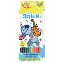 Kredki ołówkowe Beniamin Stitch trójkątne 12 kol. Kredki ołówkowe Beniamin Stitch trójkątne 12 kol.