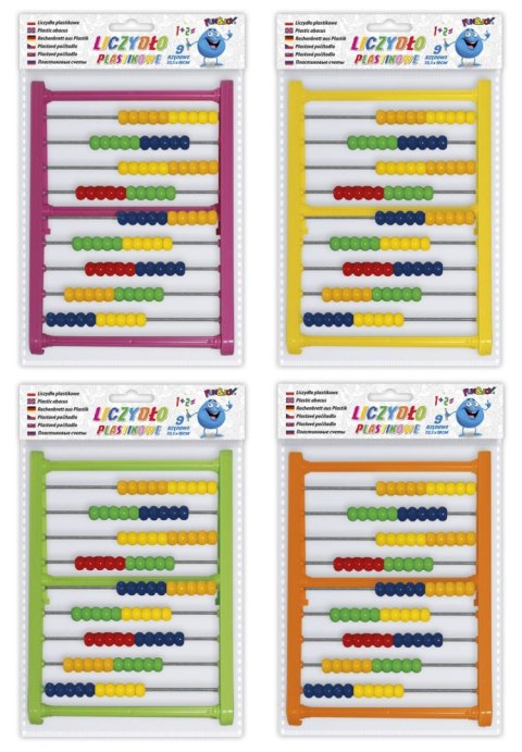 Liczydło plastikowe prostokątne duże