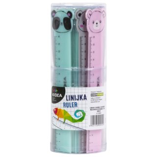 Linijka plastikowa Kidea 15cm Defa (LF15CMKAD)