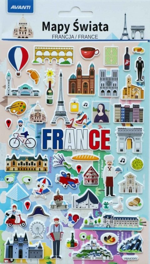 Litery samoprzylepne Avanti