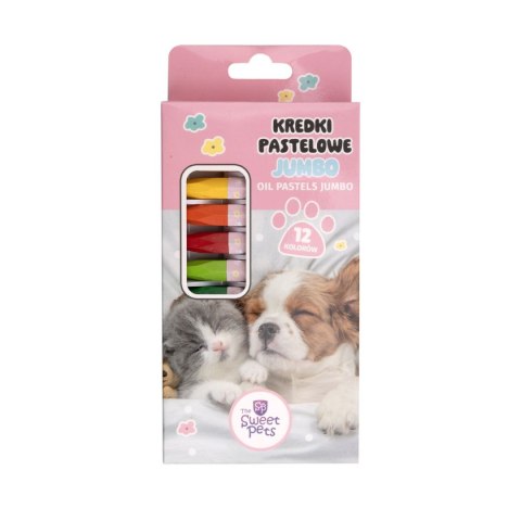 Pastele olejne Rexus The Sweet Pets 12 kol. Pastele olejne Rexus The Sweet Pets 12 kol.