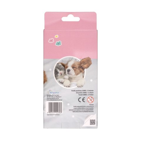 Pastele olejne Rexus The Sweet Pets 12 kol. Pastele olejne Rexus The Sweet Pets 12 kol.